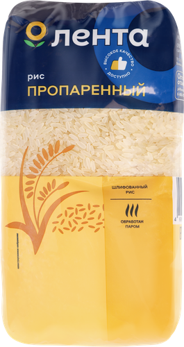 

Рис Лента пропаренный первый сорт, 1 кг