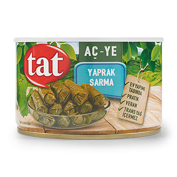Долма Tat консервированная из виноградных листьев Турция