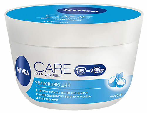 Крем для лица Nivea Care, увлажняющий