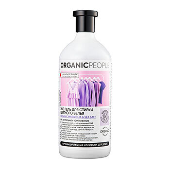 Экогель для стирки цветного белья Organic Magnolia & Sea Salt, Organic people