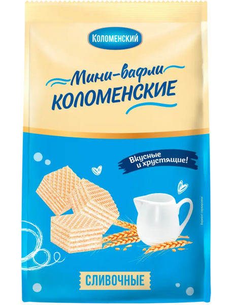 Мини-вафли Коломенские сливочные