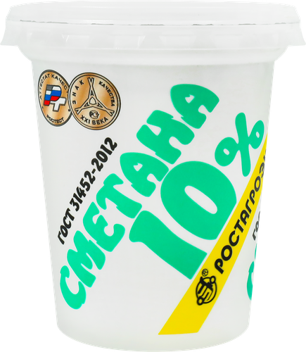 

Сметана Ростагроэкспорт 10% 320 г