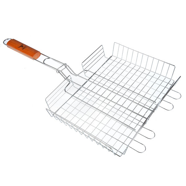 Решётка-гриль Grillboom хромированная 27x32x6 см