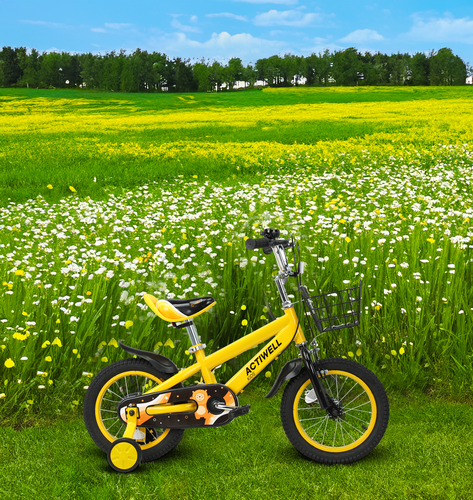 

Велосипед детский Actiwell 14", оранжевый, Арт. KID-ST14