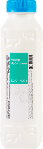 

Кефир Ирбитский 3.2% 400 г