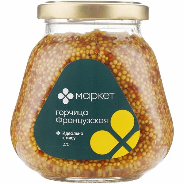 Горчица Маркет Французская 270г