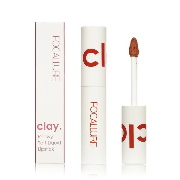 Помада жидкая матовая Focallure Clay Pillowy Soft Liquid Lipstick т.102 2,5 г