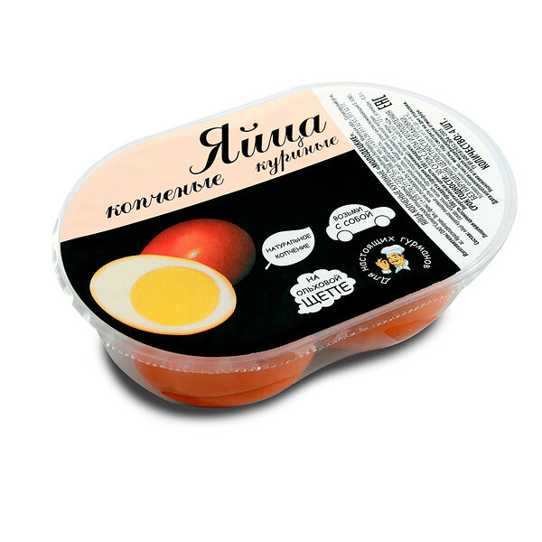 Яйца куриные Молодецкие копченые, 4 шт.