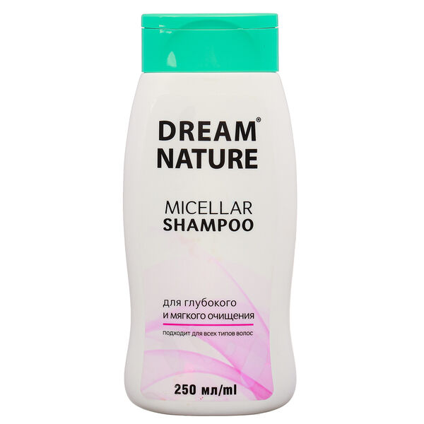 Шампунь для волос dream nature мицеллярный, п/б, 250 мл