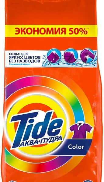 Стиральный порошок Tide Color Автомат 100 стирок 15кг