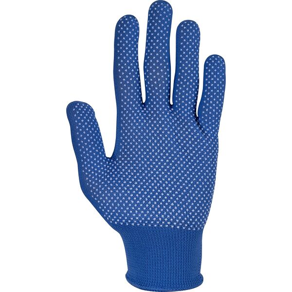 Перчатки садовые Капелька, синий 22 см