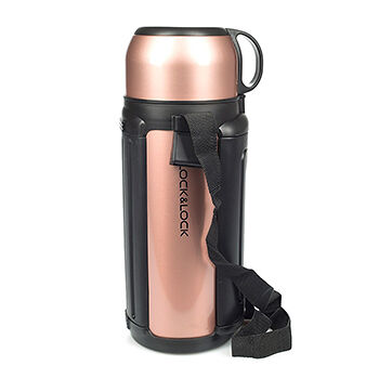 Термос Lock&lock, цвет розово-золотой