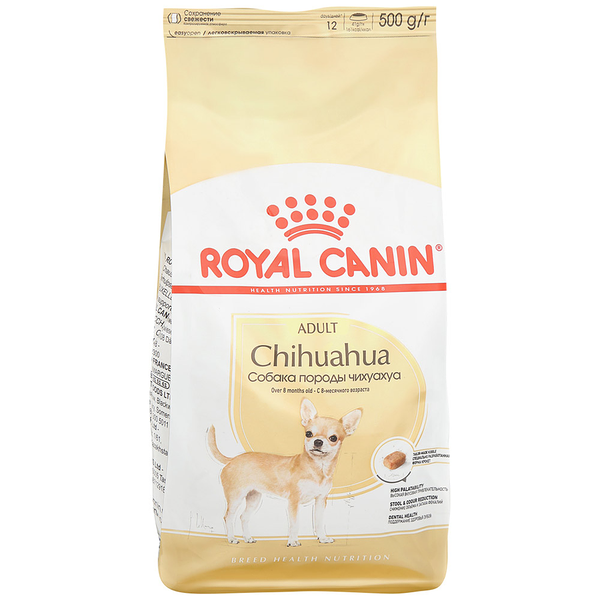 Корм сухой для взрослых собак ROYAL CANIN Adult Chihuahua старше 8 месяцев, для чихуахуа
