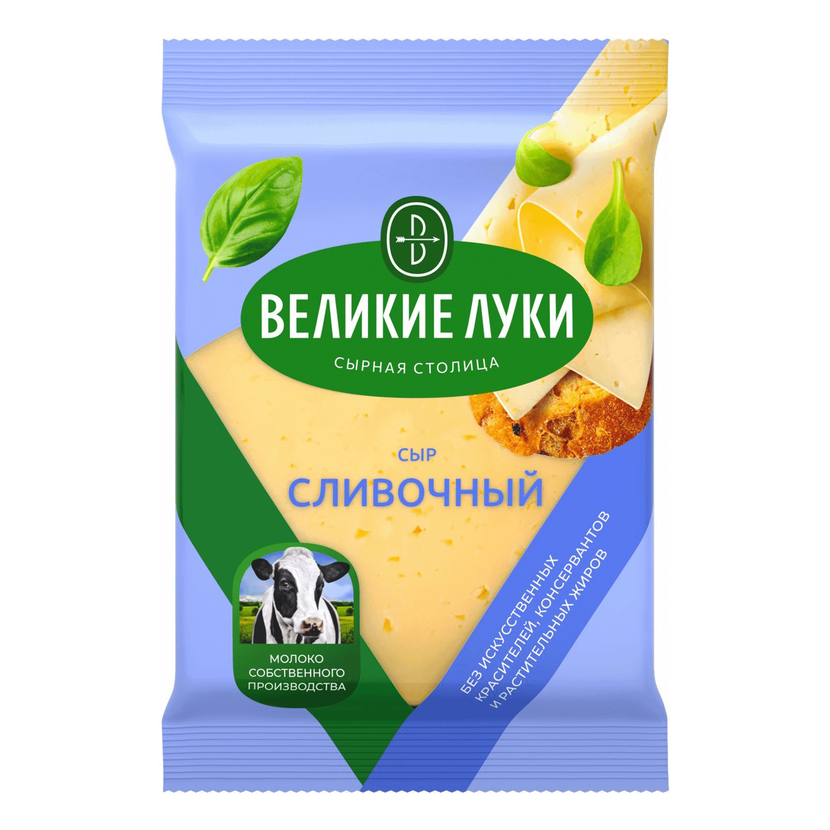 

Сыр Великие Луки Сливочный 50%, 180 г