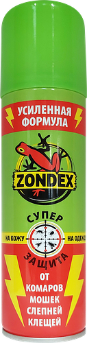 Аэрозоль от летающих насекомых Zondex Дэта 30%, 150мл