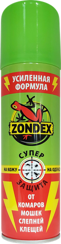 

Аэрозоль от летающих насекомых Zondex Дэта 30%, 150мл