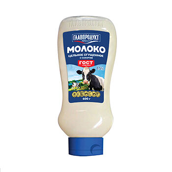 Молоко цельное сгущённое Главпродукт с сахаром 8,5%