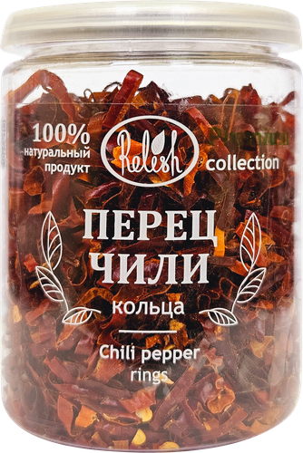

Перец чили Relish сушеный кольца 20 г