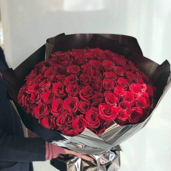 Букет из 101 розы