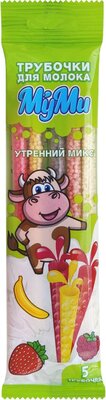 Трубочки для молока Муми Утренний микс 30 г