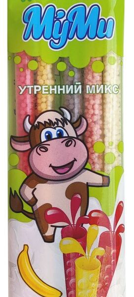 Трубочки для молока МуМи Утренний микс