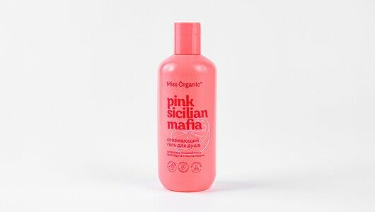 Гель для душа `MISS ORGANIC` освежающий с экстрактом сицилийского грейпфрута и масла марулы 290 мл