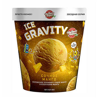 Мороженое Чистая Линия Ice Gravity Сочное манго 12%