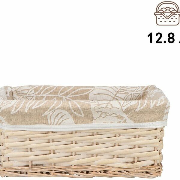 Корзина Natural House Листья, 34×25×15 см