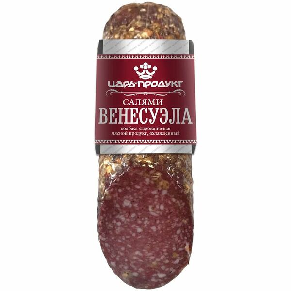 Колбаса Царь Продукт Салями Венесуэла сырокопчёная полусухая, 150 г