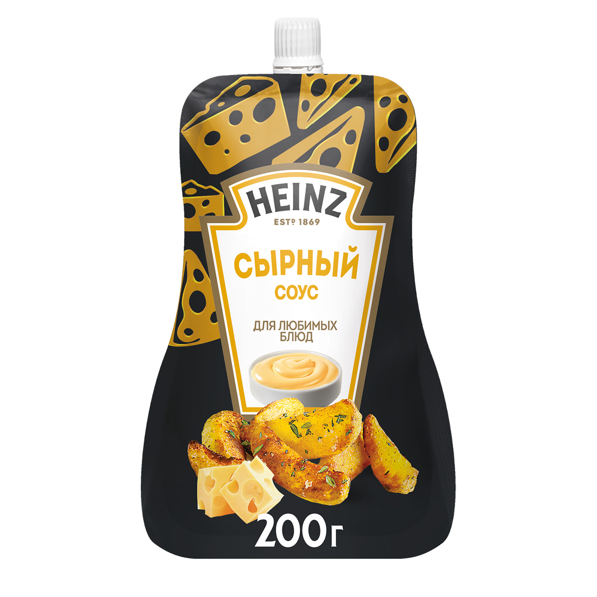 

Соус Heinz Сырный дой-пак 200 г
