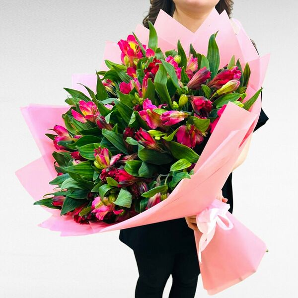 Букет из 17 альстромерий №803