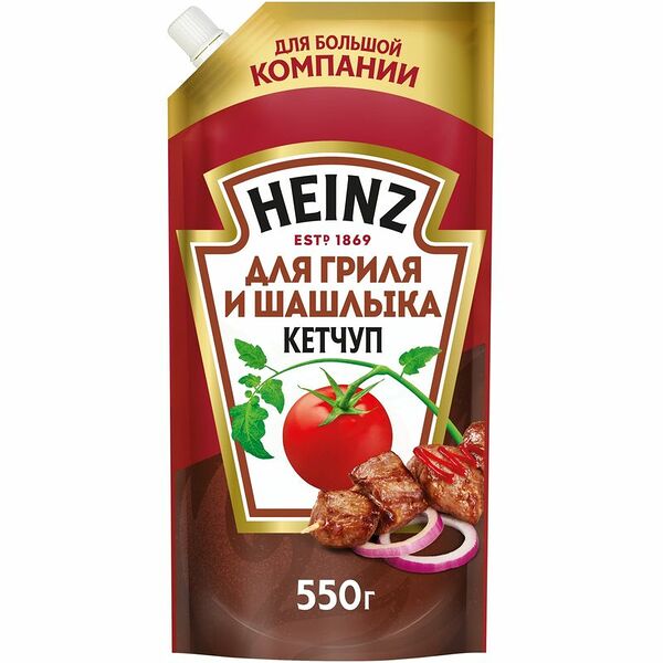 Кетчуп HEINZ Гриль и Шашлык