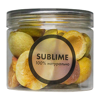 

Чипсы ягодные SUBLIME Абрикос сублимированный (без сахара) 45г, Россия