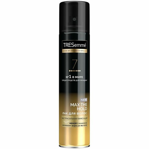 Лак для волос Tresemme Экстрасильная фиксация, 250мл