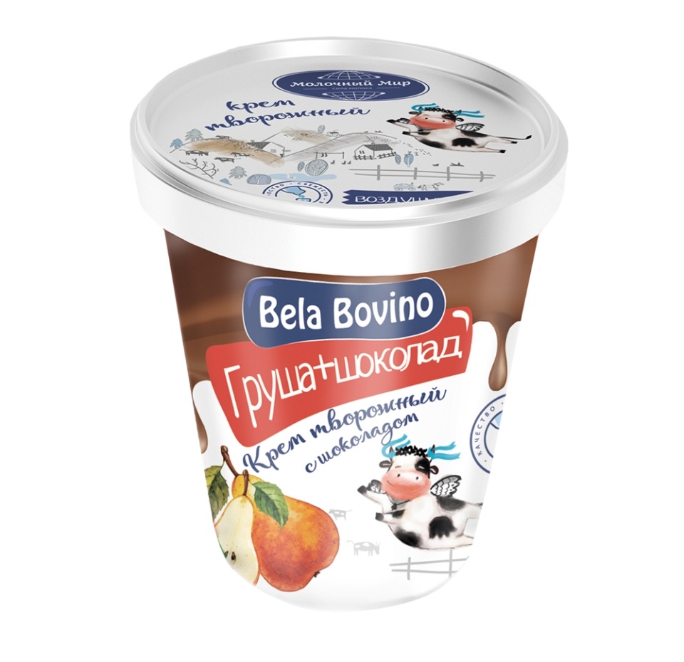 

Десерт творожный Bela Bovino Груша и темный шоколад 3% 145 г