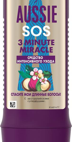 Средство для волос Aussie SOS 3 Minute Miracle 225 мл