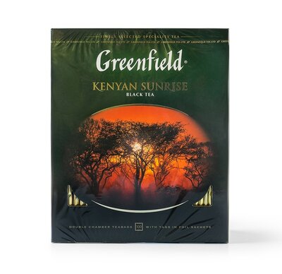 Чай черный Greenfield Kenyan Sunrise 100пак