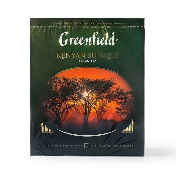 Чай черный Greenfield Kenyan Sunrise 100пак