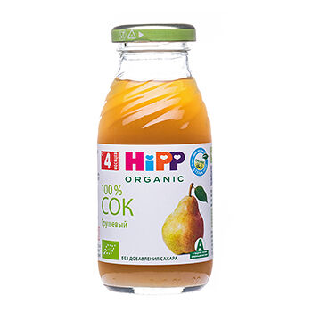 Сок HIPP Organic грушевый, с 4 месяцев