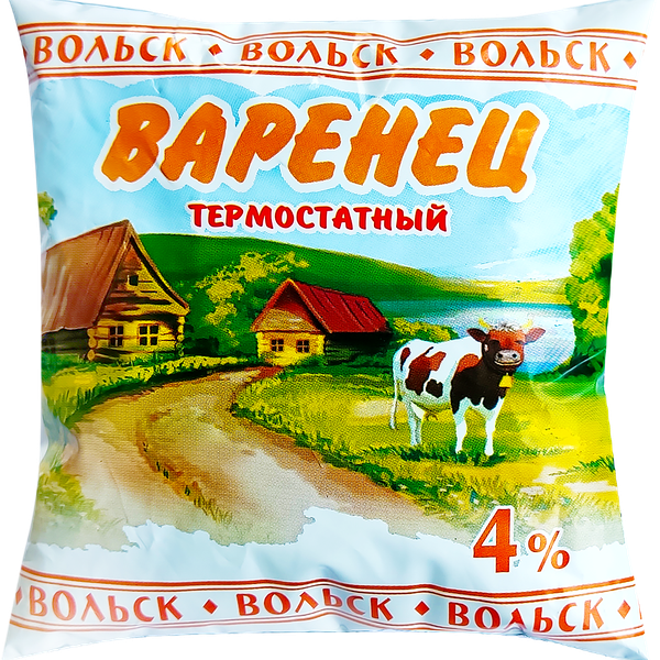 Варенец Гормолзавод Вольский термостатный 4%, без змж