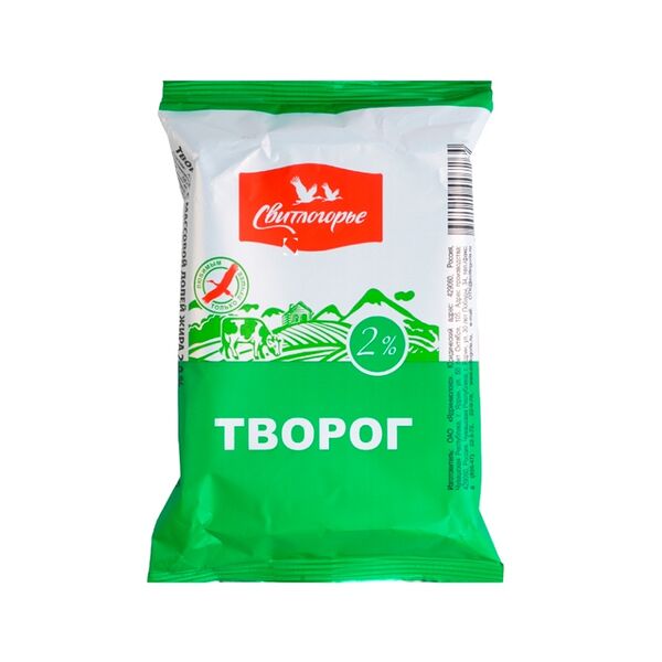Творог Свитлогорье 2% 180 г