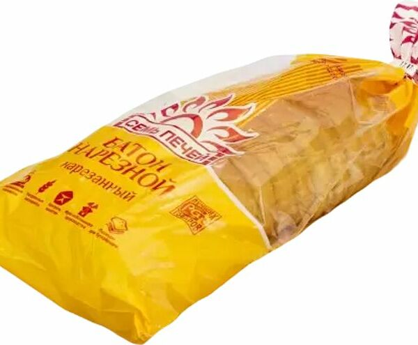 Батон Семь Печей нарезной 400г