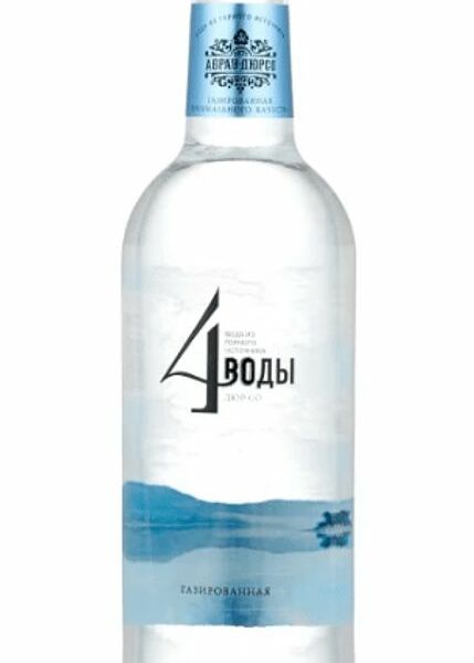 Вода Абрау-Дюрсо 4 воды артезианская питьевая газированная, 375мл