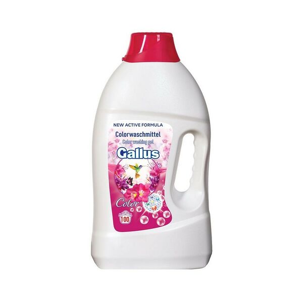 Гель д/стирки цветных тканей Gallus 4л