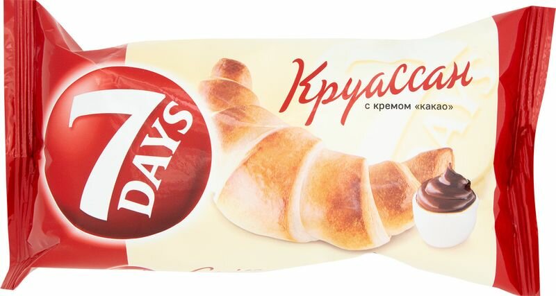 Круассан 7 Days с кремом Какао — купить по выгодной цене с доставкой от ...