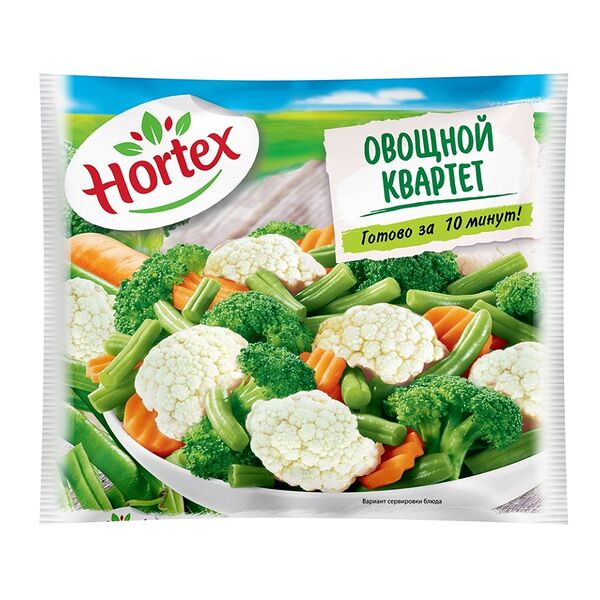 Овощная смесь Hortex Овощной квартет 400 г, Россия