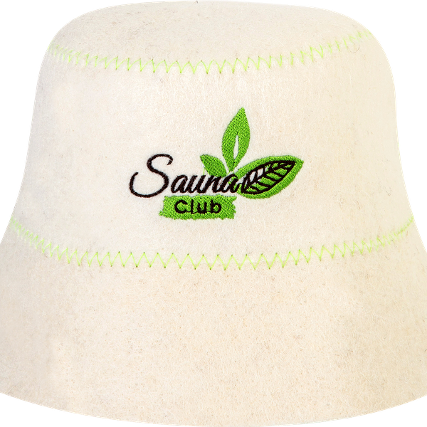 Шапка для бани и сауны НЕВСКИЙ БАНЩИК Панама, с вышивкой, Арт. Б45401