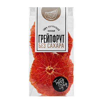 Фруктовые слайсы Tasty Story грейпфрут вяленый (без сахара)