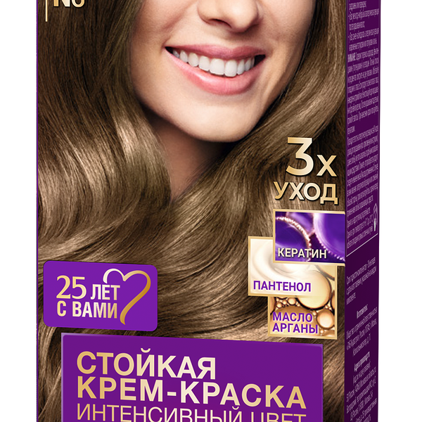 Крем-краска для волос Palette Icc 7-0 натуральный блонд