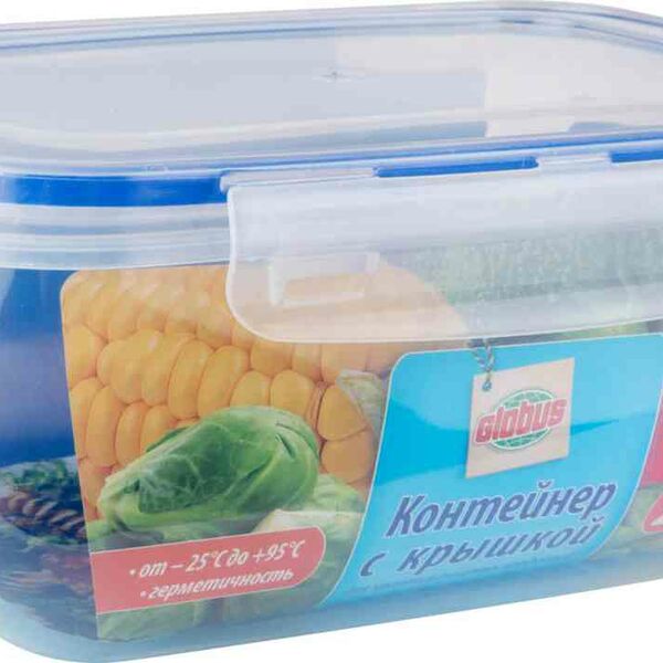 Контейнер Глобус с крышкой